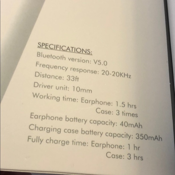 Roam Air 2 Boom, Bluetooth true Wireless Earphones - Picture 8 of 9